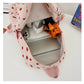 Sac à dos imperméable fraise