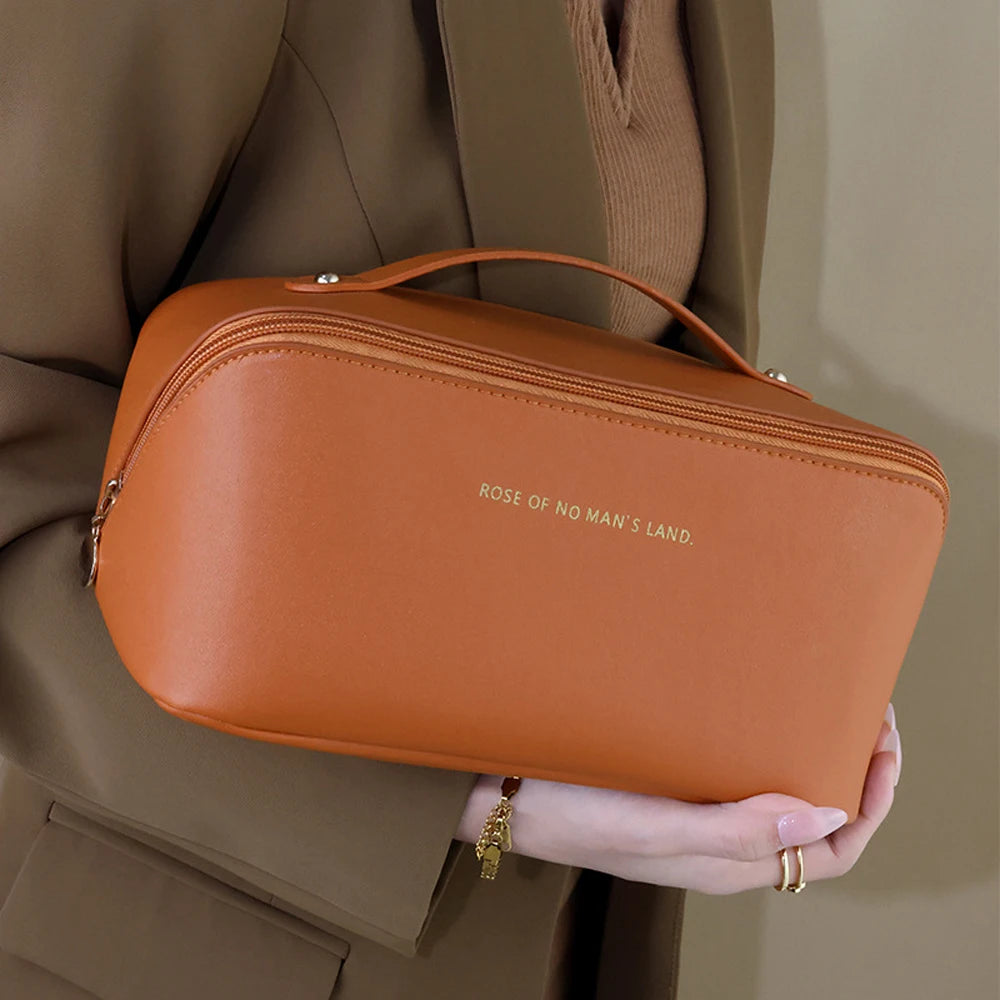 Trousse de maquillage compacte élégante