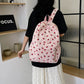 Sac à dos imperméable fraise