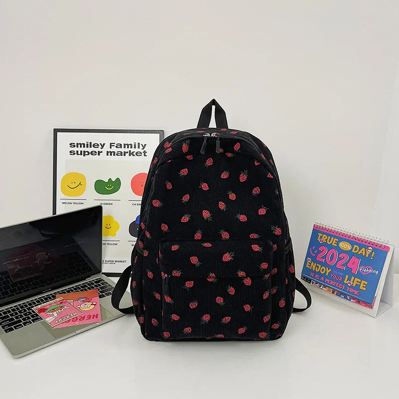 Sac à dos imperméable fraise