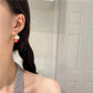 Boucles d'oreille Fraise