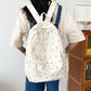 Sac à dos imperméable fleuri