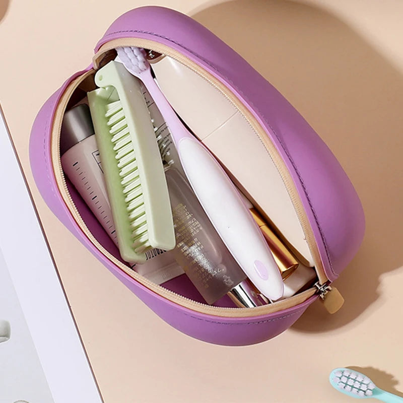 Trousse de toilette en silicone imperméable