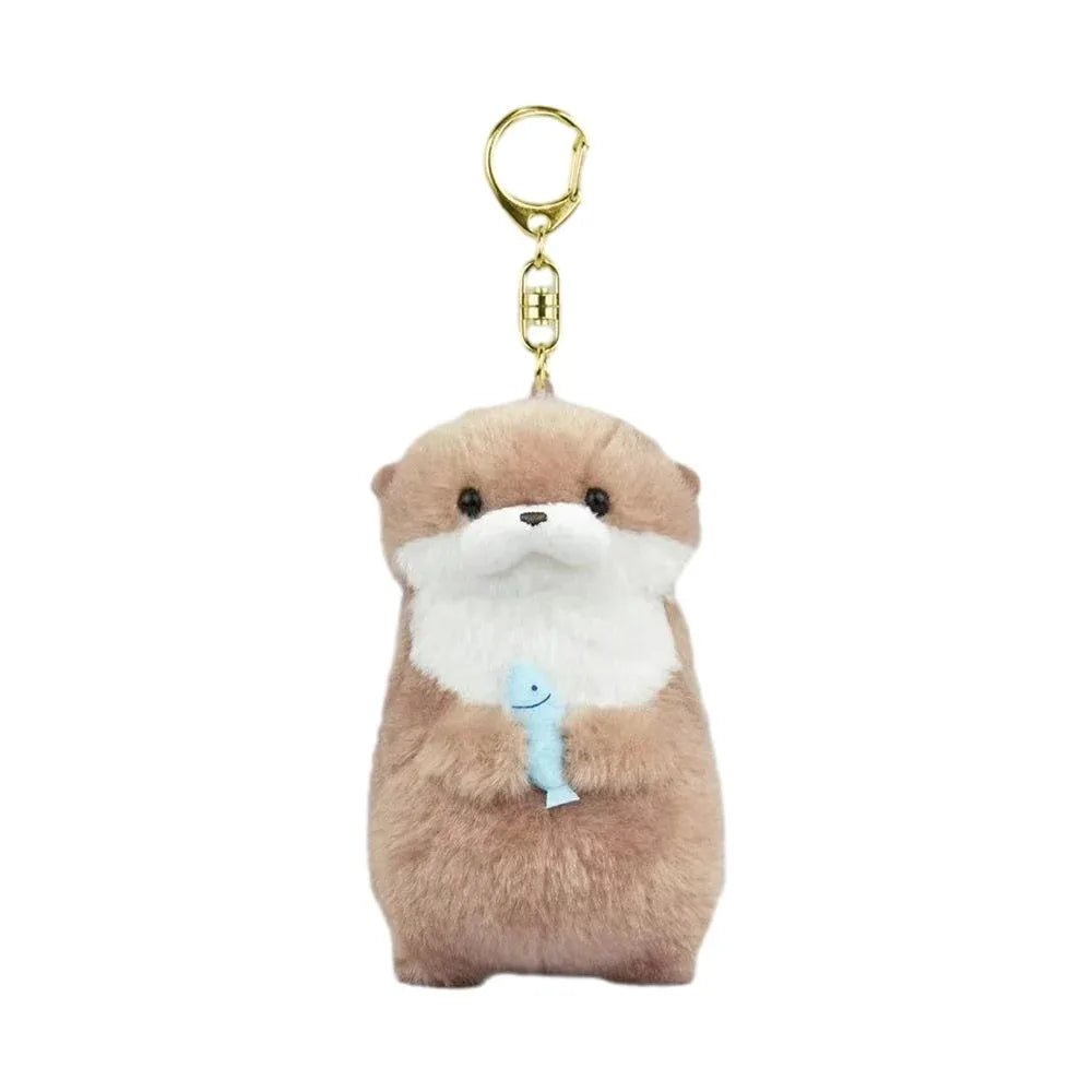 Porte-clés en peluche bébé otarie kawaii