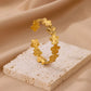 Bracelet ajustable doré vintage