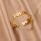 Bracelet ajustable doré vintage