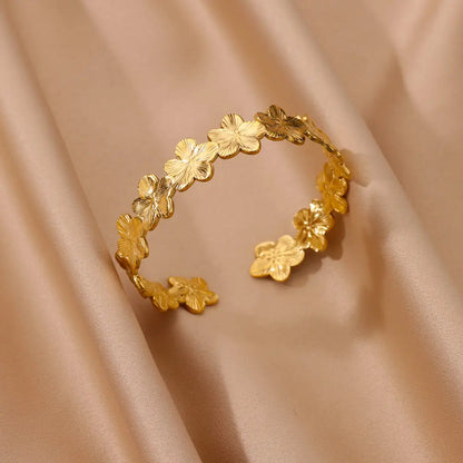 Bracelet ajustable doré vintage