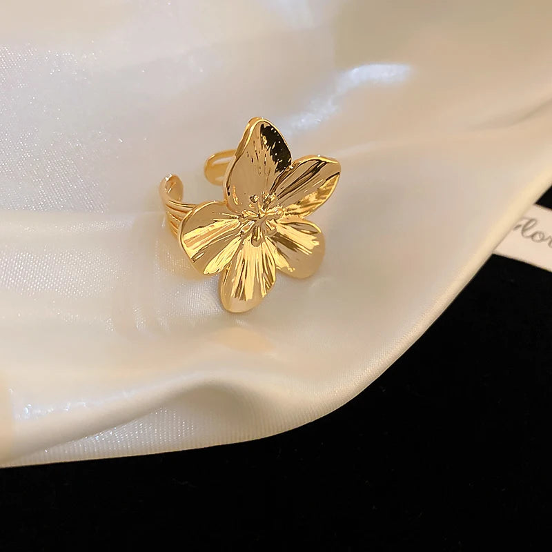 Bague fleur vintage